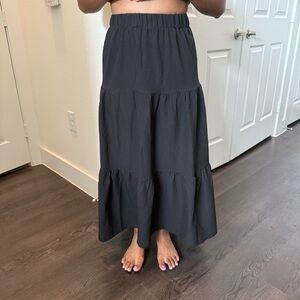 Black Maxi Skirt
